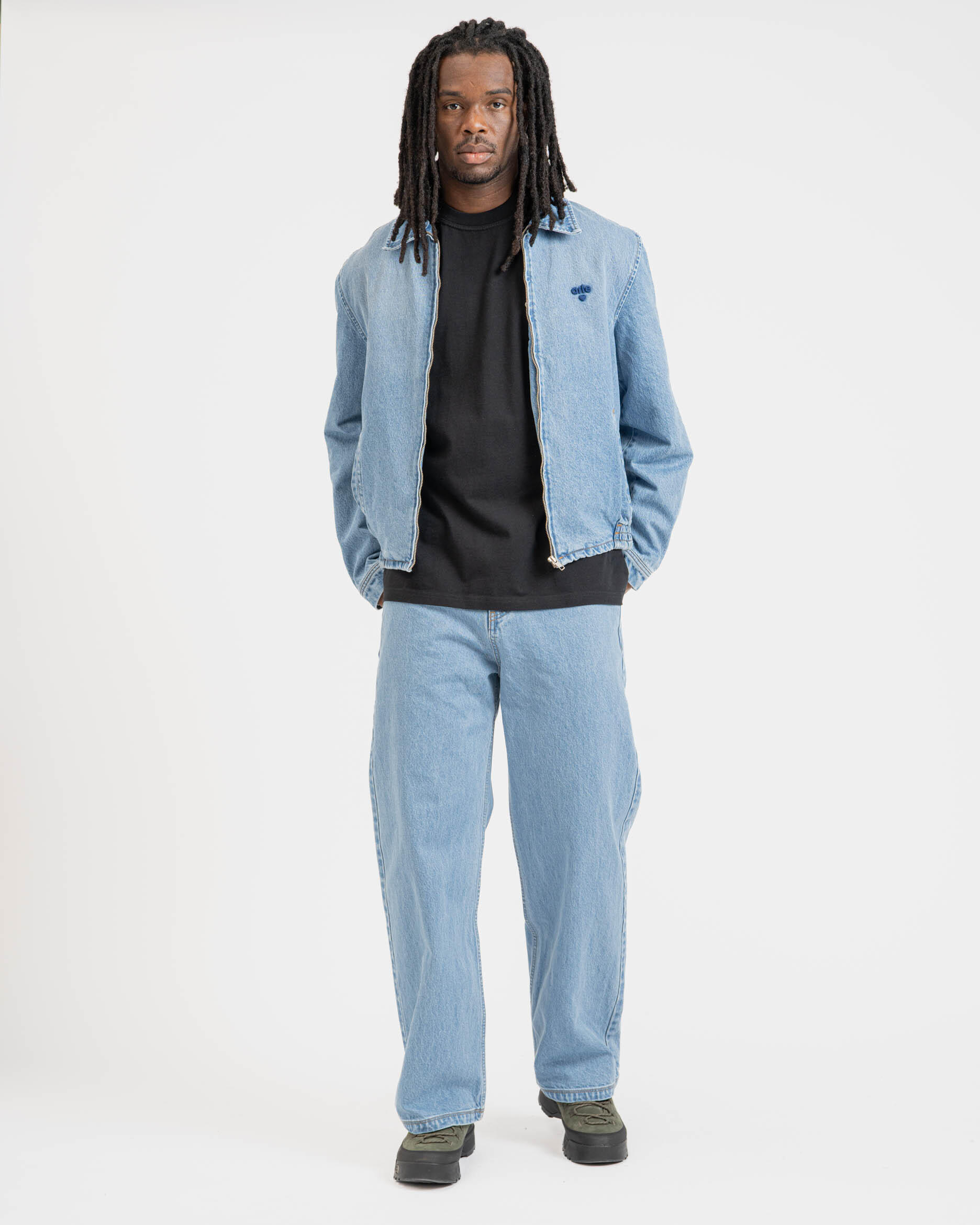 Arte Antwerp Heart Logo Jacket | AW25-038J.1-BLE | AFEW STORE